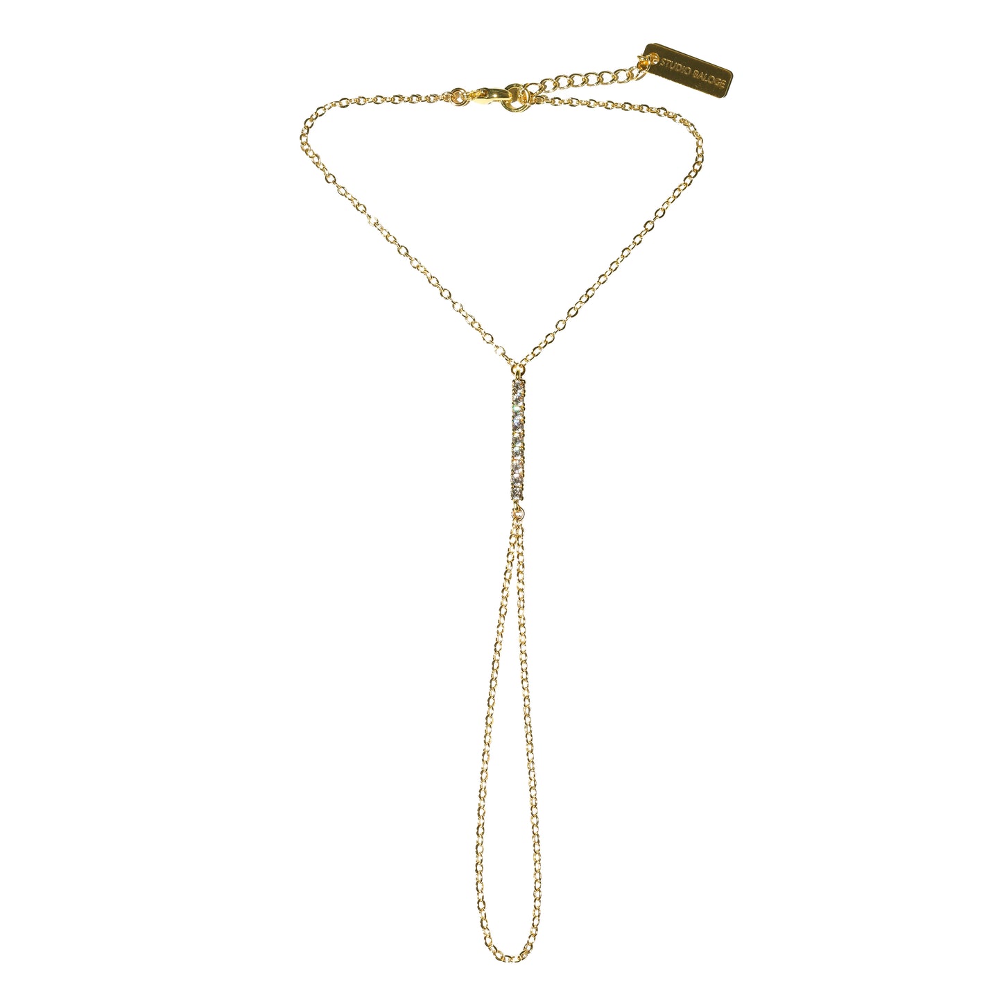 Nuit V-Line Hand Chain (Purple)