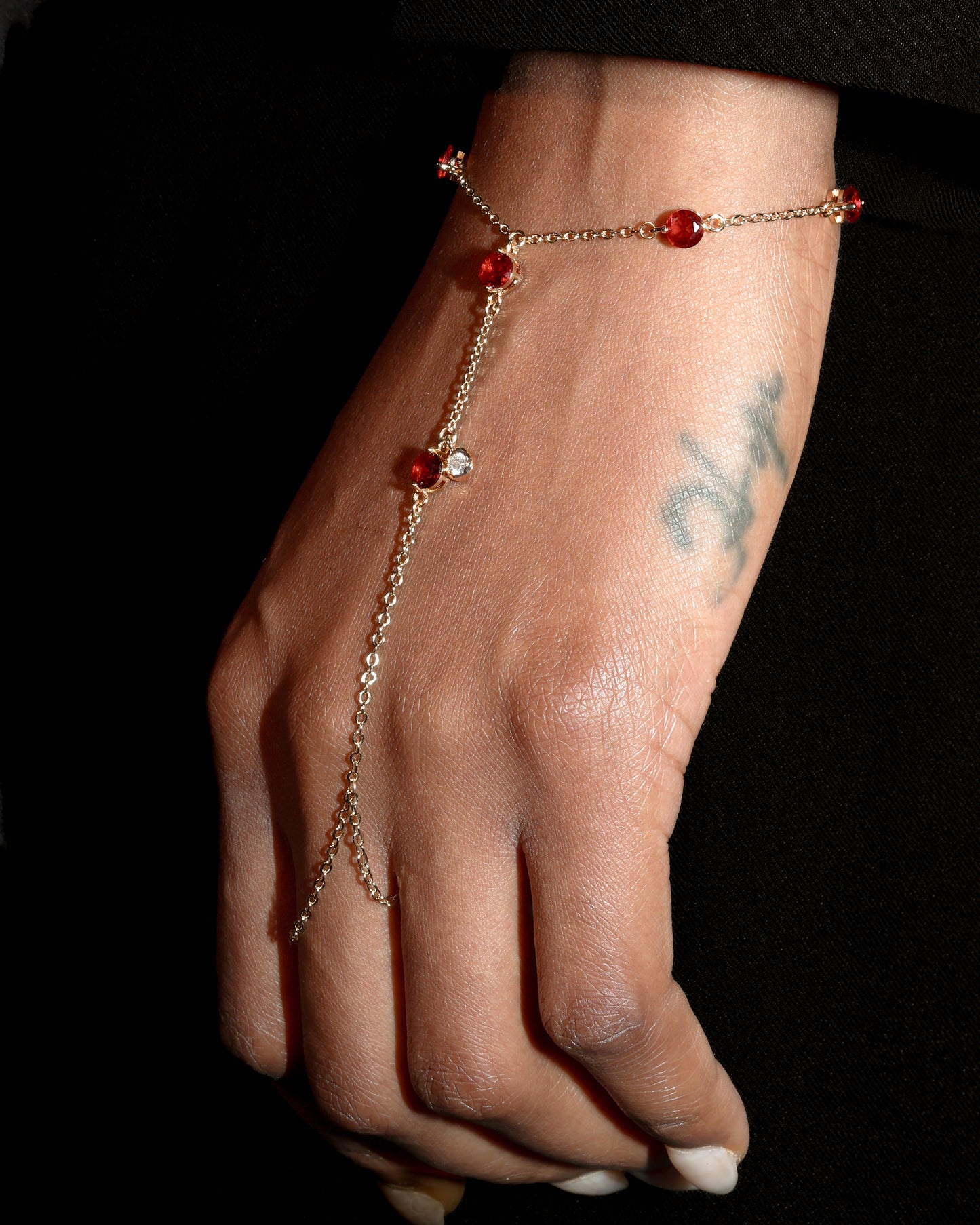 Carmine Hand Chain