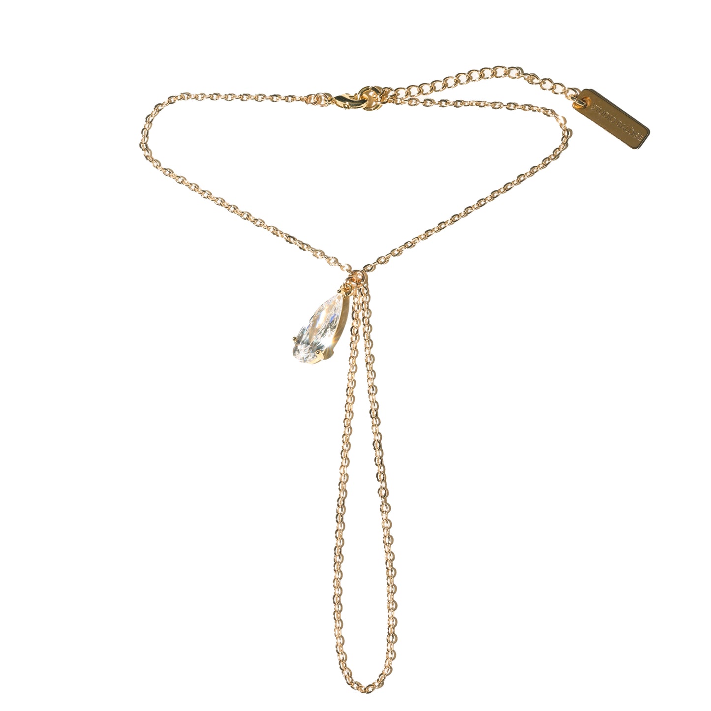 Lumina Solitaire Hand Chain