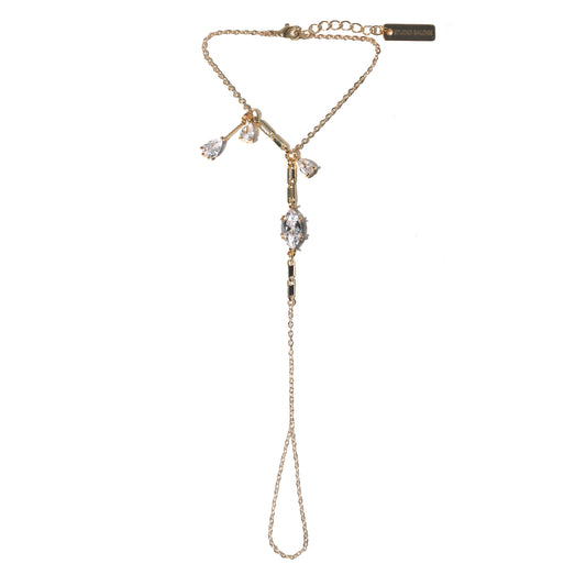 Navette Serti Hand Chain